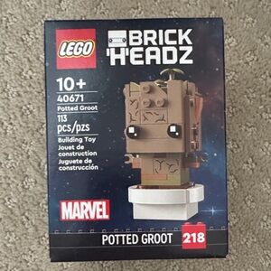 LEGO BrickHeadz Marvel Potted Groot Brown & White
